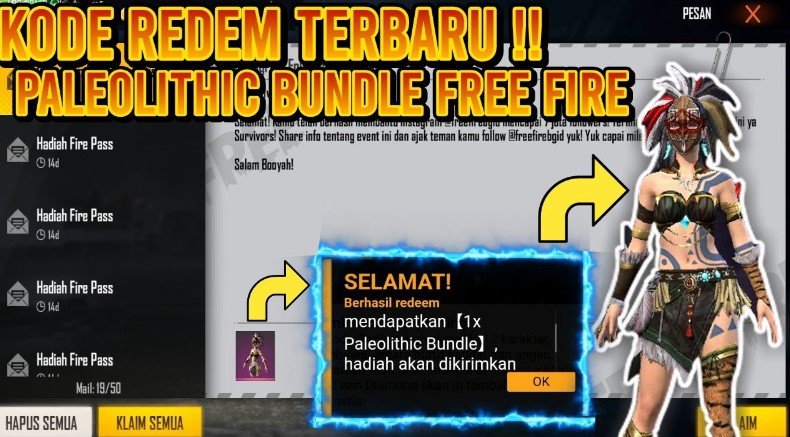 Paleolithic Bundle Free Fire Paleolithic Bundle Free Fire